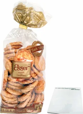 Produktbild von Esser Kokosgebäck (300g Beutel) + usy Block