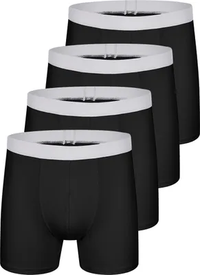 Produktbild von sloggi 4er Pack men GO ABC 2.0 Long Short / Pant Komfortabel für perfektes Wohlbefinden, Besonders bequemer Zwickeleinsatz, Im praktischen Mehrfach-Pack