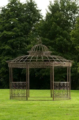 Produktbild von Runder freistehender Luxuspavillon – Gartenpavillon – Charmantes Zuhause-Upgrade