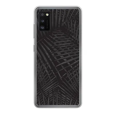 Produktbild von MuchoWow® Handyhülle Schutzhülle Hülle für Samsung Galaxy A41 Modern - Pflanzen - Tropisch Silikon Softcase Handy Hülle - Mobiltelefon