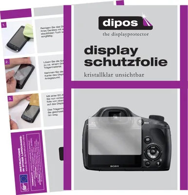 Produktbild von 6x Schutzfolie für Sony DSC-HX350B klar Displayschutzfolie Folie Display Schutz dipos