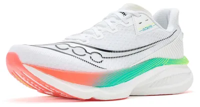 Productafbeelding van SAUCONY Endorphin Azura heren hardloopschoenen, wit/meerkleurig, maat 44,5