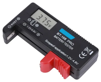Productafbeelding van Digitale Batterijtester met LCD-scherm voor CR2032 LR44 9V AAA AA D C