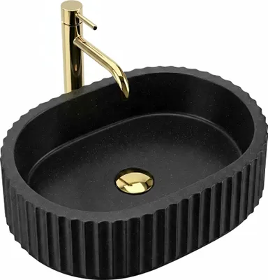 Immagine prodotto di Lavabo Da Appoggio Rea Margaret Black