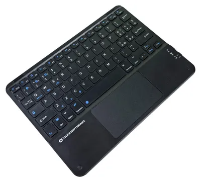 Obrázek produktu pro Conceptronic TOBIN01BIT, Tenkeyless (80–87 %), Bezdrátový, Bluetooth, QWERTY, Černá