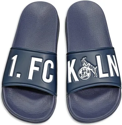 Produktbild von 1. FC Köln Badeschlappen blau Gr. 41/42