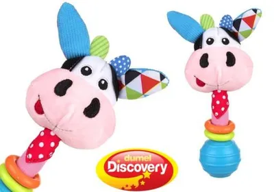 Zdjęcie produktu dla Dumel Balibazoo Grzechotka Krowa Clara 0+