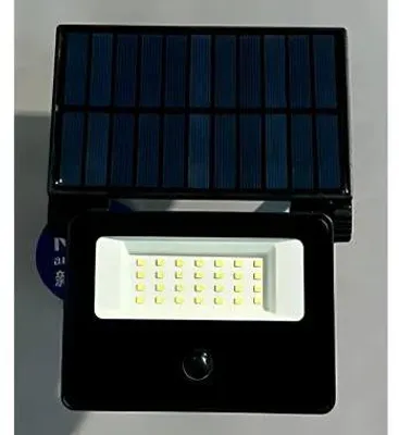 Produktbild von CASAYA LED-Solar-Außenleuchte Barila, 16 W, 2000 lm, inkl. LED-Modul und Akku, Glas/Aluminium, schwarz, 994064