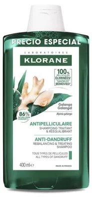 Immagine prodotto di GALANGA shampoo antiforfora equilibrante e nutriente 400 ml