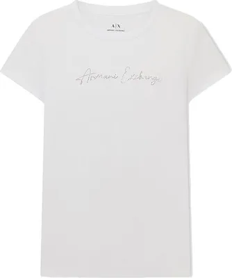 Productafbeelding van Armani Exchange Xw001457_af10356 T-shirt, wit, maat M, dames. Wit, maat M