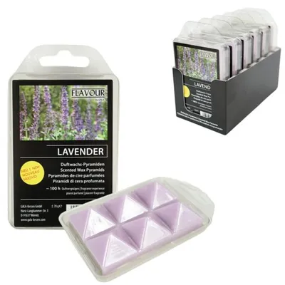 Productafbeelding van Gala Waxmelts Piramide Lavendel 6 Stuks
