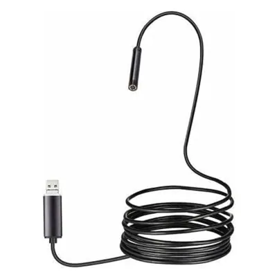 Produktbild von 5,5 mm Ultradünne IP67 wasserdichte Endoskopkamera mit 6 LED-Leuchten, Digitales Mini USB Endoskop mit 5 m Kabellänge - ENDUCAM