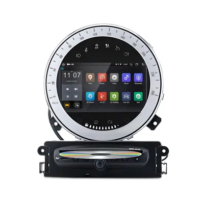 Zdjęcie produktu dla 4+64G 7" Android 13 Car Radio Carplay Dla BMW MINI Cooper 2006-2013 GPS NAVI WIFI 4G USB BT DAB+ SWC DSP RDS CD DVD