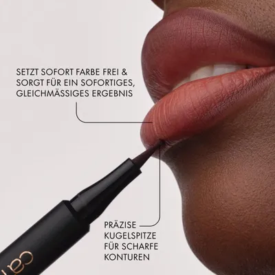 Produktbild von CATRICE Precision Ink Lip Liner Stain, Akt, Over It Anyway, Glättend, AQUA (WATER), GLYCERIN, METHYLPROPANEDIOL, PENTYLENE GLYCOL, SODIUM HYALURONATE, PHENYLPROPANOL,..., 1 Stück(e)