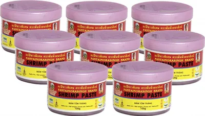Produktbild von 8er Pack PANTAI Garnelenpaste (8x 100g) | Garnele Paste | Shrimp Paste
