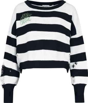 Produktbild von Beetlejuice Sweatshirt Damen Strange And Unusual - Oversize multicolor XXL