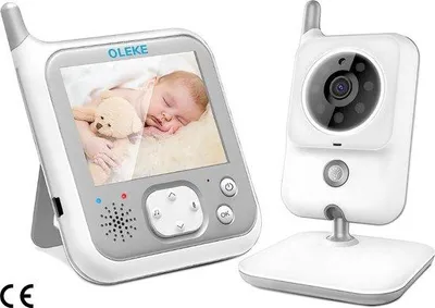 Image de Babyphone avec caméra - berceuses, vision nocturne et fonction interphone