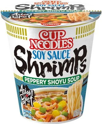 Immagine prodotto di Cup Noodles Gamberetti Salsa di soia 63 g
