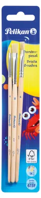 Produktbild von Borstenpinsel Blister mit 3 Pinseln