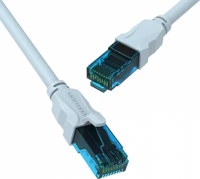 Produktbild von Vention VAP-A10-S100, 1 m, Cat5e, U/UTP (UTP), RJ-45, RJ-45, Hellblau