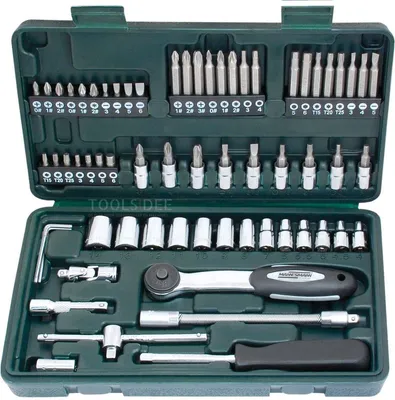 Produktbild von BRÜDER MANNESMANN WERKZEUGE Steckschlüsselsatz 65-teilig Nr. M29165
