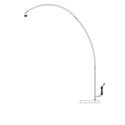 Produktbild von Mexlite - stehlampe - Solva - stahl - metall stoff - einzelne leuchte - E27 - 7977ST