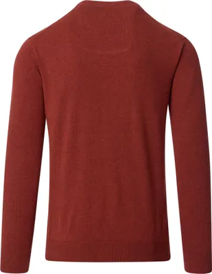 Produktbild von Casamoda - Herren Pullover mit V-Ausschnitt in verschiedenen Farben (004430), Größe:M, Farbe:Dunkelorange (490)