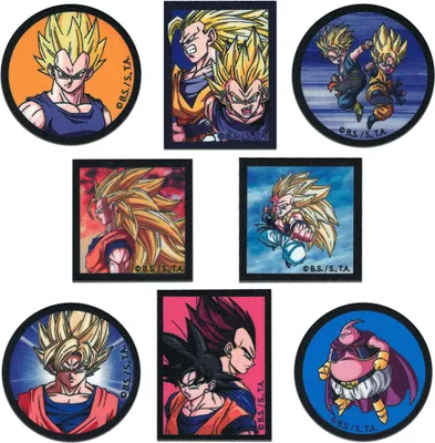 Obrázok produktu pre Comercial Mercera Dragon Ball Z © - nažehľovacia nášivka, nažehľovacia nálepka, nášivka, nášivky, na nažehlenie