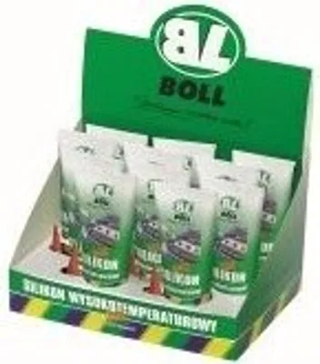 Obrázek produktu pro Vysokoteplotní Silikon 80 Ml 7 Ks Červený + 4 Ks Černý Boll