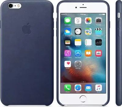Obrázok produktu pre Apple MGQV2ZM/A, Ochranný obal, Apple, iPhone 6 Plus, 14 cm (5.5"), Modrá