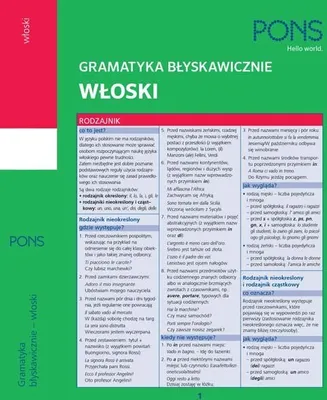 Image de Gramatyka błyskawicznie Włoski