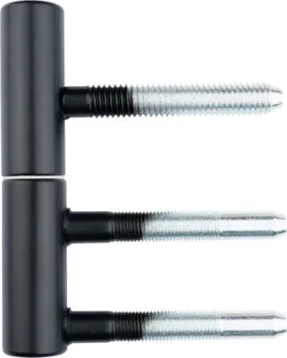 Produktbild von Einbohrband Hermat 2-teilig Ø 15 mm schwarz