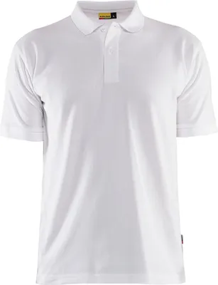 Produktbild von Blakläder Poloshirt 3435, Farbe:Weiß, Größe:4XL