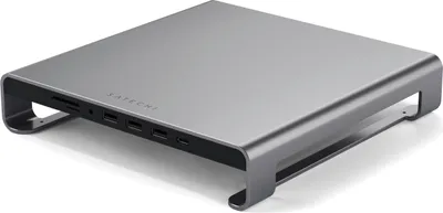 Produktbild von Satechi Aluminum Monitor Stand Hub for iMac space gray