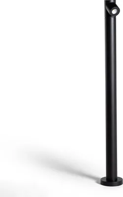 Produktbild von LED Wegeleuchte Außen 6W Oberfläche 80cm Aluminium Rihard Schwarz