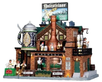 Productafbeelding van Kersthuisje Yulesteiner brewery LEMAX