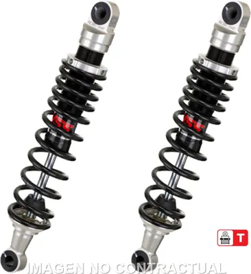 Image de Amortisseur série E302 stéréo arrière adaptable sur Moto Guzzi 850/1000, V35/50/65/11, Kawa Z 1100 RE302-340T-06-88
