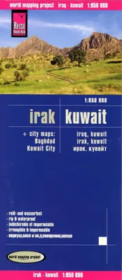 Obrázek produktu pro Reise Know-How Mapa Irák, Kuvajt 1 : 850.000