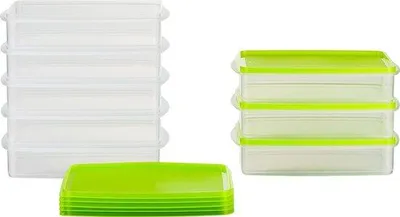 Zdjęcie produktu dla Zbiorniki do przechowywania mrożonek – plastikowe pojemniki do układania w stosy