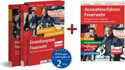 Obrázek produktu pro Sparpaket - Einstellungstest + Auswahlverfahren Feuerwehr