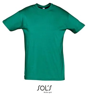 Image de SOLs 11380 | Regent 150 T-Shirt Hommes - Couleur : Emerald - Taille : S