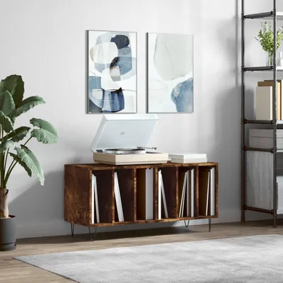 Produktbild von Möbel Glamour Plattenschrank Räuchereiche 100x38x48 cm HolzwerkstoffHome - Braun