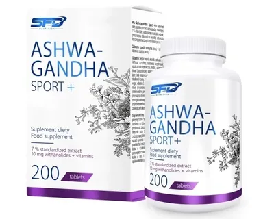 Produktbild von SFD Ashwagandha Sport+, 200 tabletek