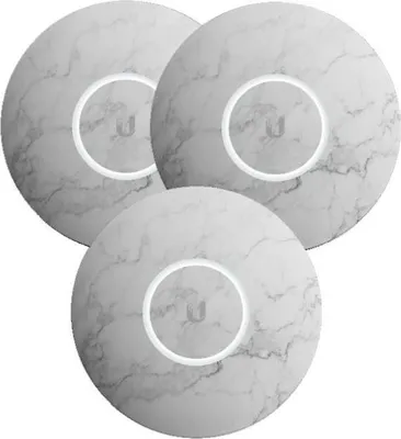 Imagen del producto de Cubiertas para dispositivos de red Ubiquiti MarbleSkin - Parte frontal - Modelo Marble (paquete de 3)
