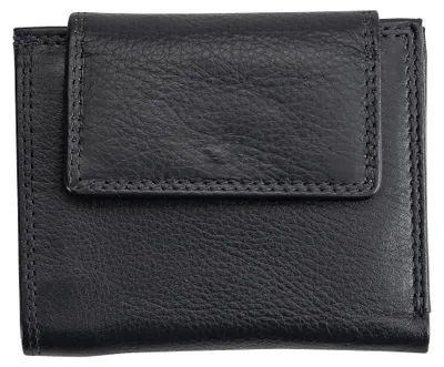 Produktbild von Josephine Osthoff Geldbörse Damen Portemonnaie klein KleinGeldbörse Herren slim Münzbörse Geldbeutel mit Münzfach echt Leder RFID-Schutz (944)