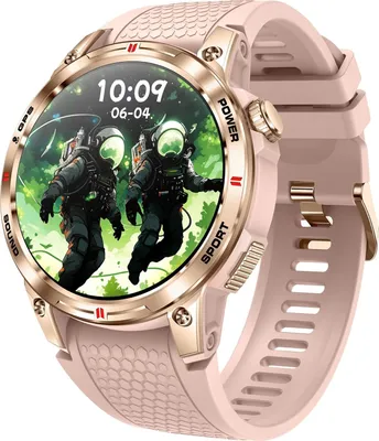 Produktbild von GPS Smartwatch Herren Damen Fitnessuhr mit Telefonfunktion, Fitnesstracker Schrittzähler, Militär Outdoor Uhr Kompass, Sportuhr mit Pulsuhr