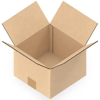 Produktbild von KK Verpackungen 500 Stück Versandkartons 200 x 200 x 150 mm Kartons 1-wellig, Faltkartons