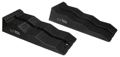 Imagen del producto de Rampas de acceso para coche MECHANIC CAR RAMP 4T, 2 uds, negro
