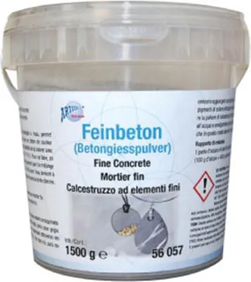 Produktbild von Schmuckbeton-Feinbeton (Betongiesspulver), 1500gramm