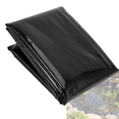 Zdjęcie produktu dla Folia do stawów, HDPE, czarna, 2 x 2 m, elastyczna i wodoszczelna
